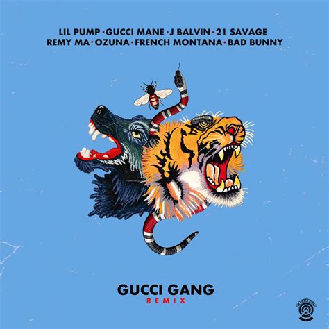 gucci 2 letra|Gucci Gang (Spanish Remix) (feat. Bad Bunny, J Balvin.